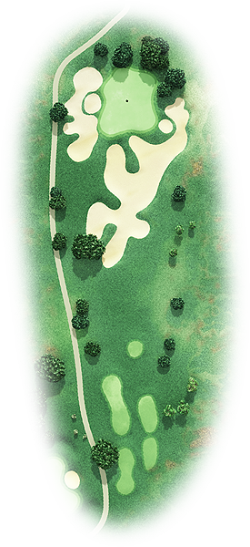 Silverlakes Golf Course - Hole 3