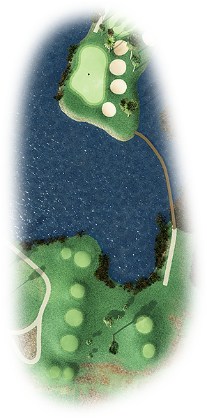 Silverlakes Golf Course - Hole 9